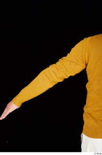 Paul Mc Caul arm casual dressed yellow sweatshirt 0003.jpg